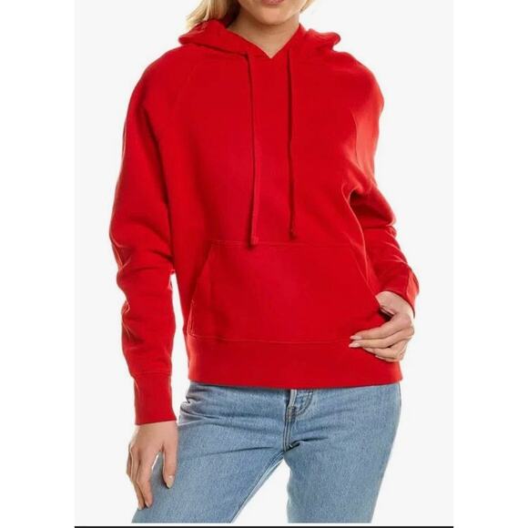 Zadig And Voltaire NWT Clipper Camo Skull Hoodie Sweatshirt Red Size Large - Picture 2 of 10